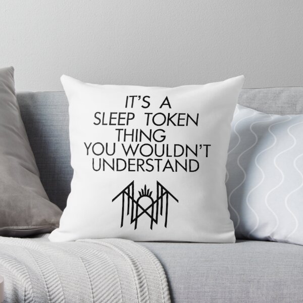 best selling sleep token bands Throw Pillow RB0604 product Offical Sleep Token Merch